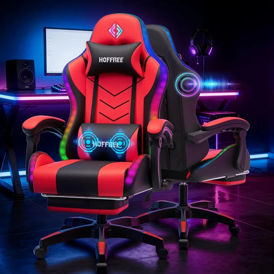 Speakers - Silla de juego RGB con altavoces