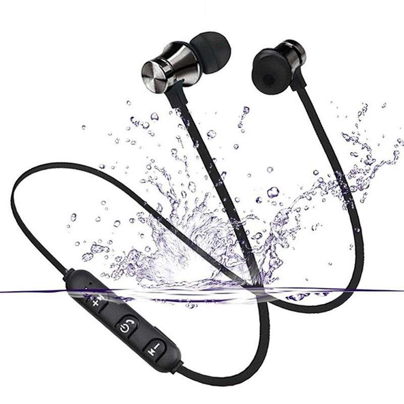 Magnetic Neckband Sports Earphones - XT-11 Bluetooth 4,2 auriculares inalámbricos deportivos