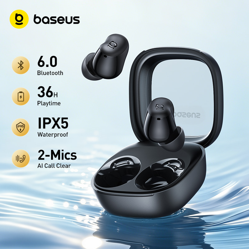Sleep Mask Headphones Bluetooth - Baseus Bass WM02s Auriculares inalámbricos Bluetooth