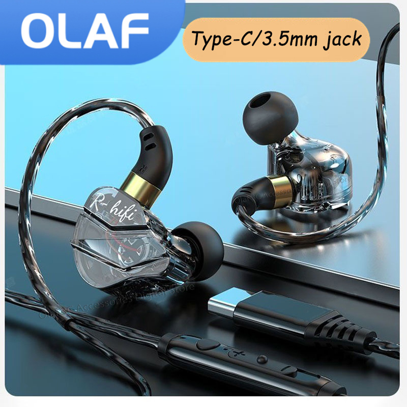 In Ear Monitors For Singers - OLAF-auriculares para videojuegos con cable, cascos