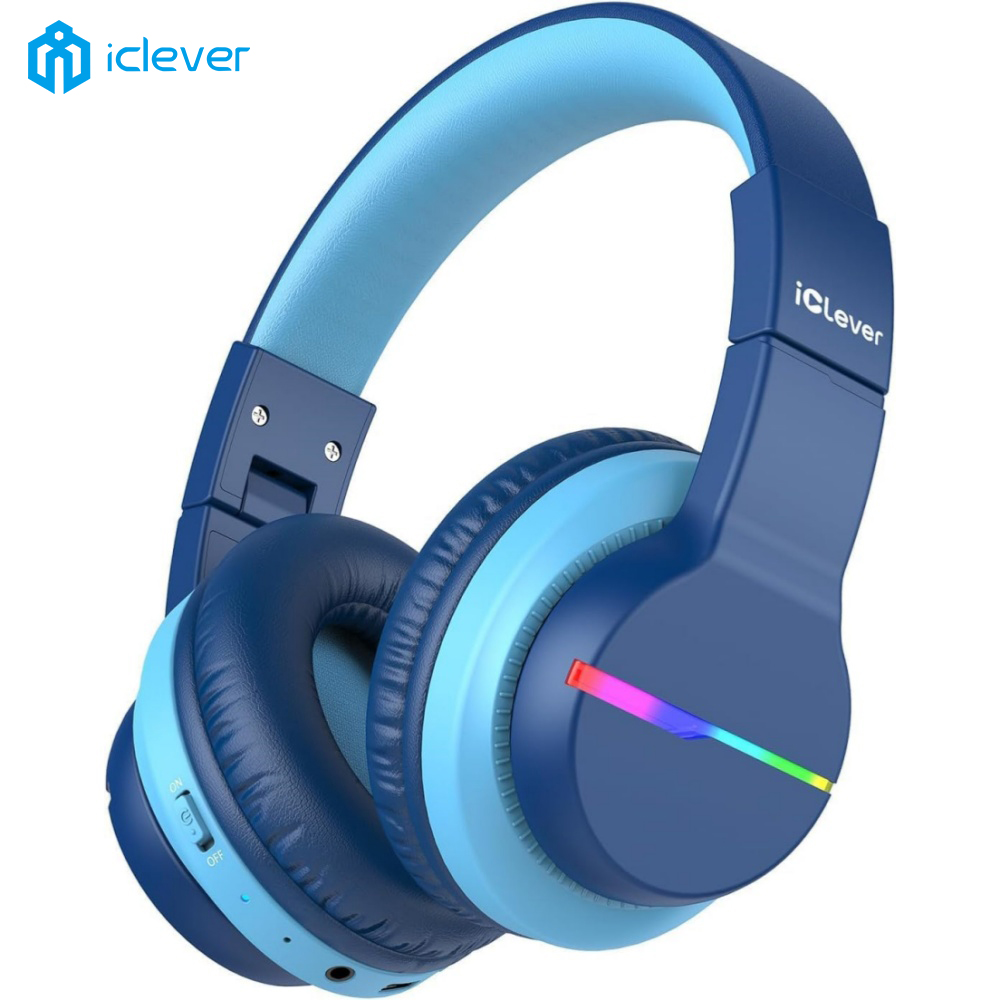 iClever BTH12, auriculares Blu - Anc Wireless Over Ear Headphones reseña y precio